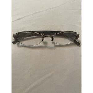 COACH “LAVERNE” Eyeglasses Frame (247) Half Rimless 48-18-135 Green Polish M461